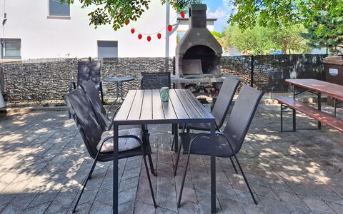 Emma: Mueble, Mueble Para Exteriores, Silla, Mesa, Mesa Al Aire Libre, Sombra, Hierro, Jardín, Patio Interior