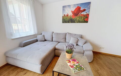 Endingen am Kaiserstuhl 100: Mueble, Piso, Suelo, Diseño De Interiores, Suelos De Madera, Sofá, Madera, Sala, Casa, Departamento