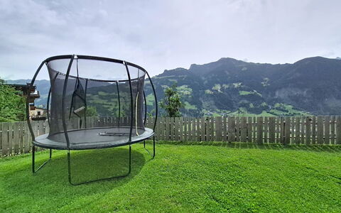 Buchauer: Trampolín, Cama Elástica - Material Y Suministros, Jardín, Césped, Red, Sombra, Yarda, Parque, Patio Interior