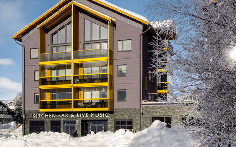 Levin Kunkku B2: Departamento, Congelación, Invierno, Nieve, Hotel, Vía Muerta