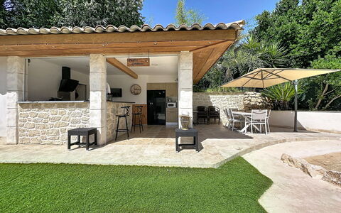 Villa le Lagon: Madera, Mueble, Silla, Mar, Departamento, Balcón, Oceano, Sombra, Mueble Para Exteriores, Manchas De Madera