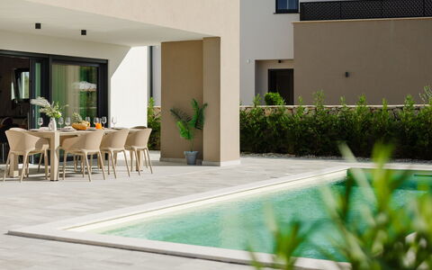 Divine: Mueble, Mueble Para Exteriores, Silla, Jardín, Manchas De Madera, Césped, Madera Dura, Sombra, Patio Interior