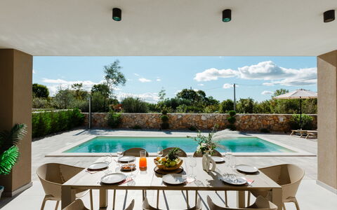 Divine: Mueble, Mueble Para Exteriores, Silla, Jardín, Manchas De Madera, Césped, Madera Dura, Sombra, Patio Interior