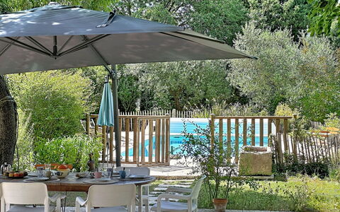 Villa Piscine - Aigues-Vives: Barrio Residencial, Departamento, Inmuebles, Recurso, Mansión, Balcón, Villa, Piscina