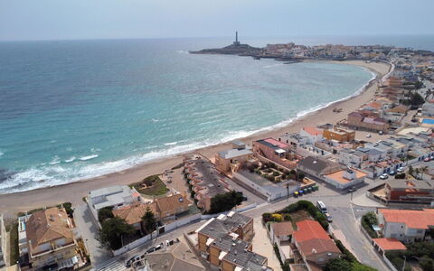 Sweet Home Cabo de Palos: Departamento, Arquitectura, Barrio Residencial, Condominio, Material Compuesto, Diseño Urbano, Balcón, Uso Mixto, Sombra
