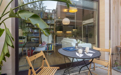 Nolo Garden Loft: Departamento, Arquitectura, Barrio Residencial, Condominio, Material Compuesto, Diseño Urbano, Balcón, Uso Mixto, Sombra