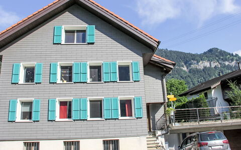 Ferienwohnung Enz: Ventana, Casa, Casa, Vía Muerta, Ventana De Guillotina, Pintar, Balcón