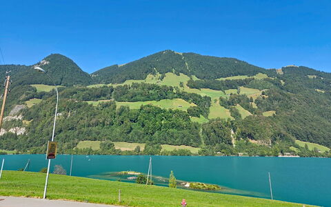 Ferienwohnung Enzian: Accidentes Geográficos Montañosas, Verde, Montaña, Colina, Tierras Altas, Paisaje, Hill Station, Banco, Cordillera, Lago
