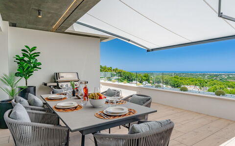 Golf Suites la Sella: Departamento, Condominio, Uso Mixto, Hotel, Balcón