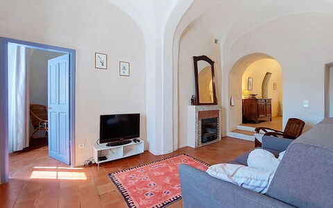 Casa Memmi Mouriès: Mueble, Diseño De Interiores, Piso, Suelo, Techo, Habitación, Encendiendo, Silla, Sala, Sofá
