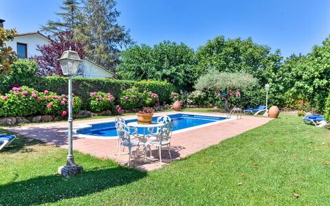Quietud: Azul, Arbusto, Jardín, Césped, Sombra, Paisajismo, Hacienda, Piscina, Yarda