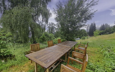 Grafenast: Mueble, Madera, Mesa, Mueble Para Exteriores, Madera Dura, Mesa Al Aire Libre, Jardín, Manchas De Madera, Silla, Cocina Y Comedor Mesa
