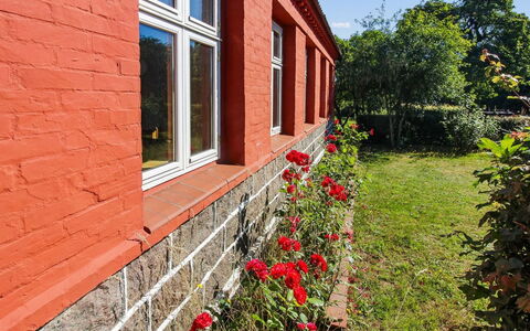 Helge - 10Km from the Sea: Pared, Rojo, Ladrillo, Arbusto, Enladrillado, Cobertura Del Suelo, Jardín, Patio Interior