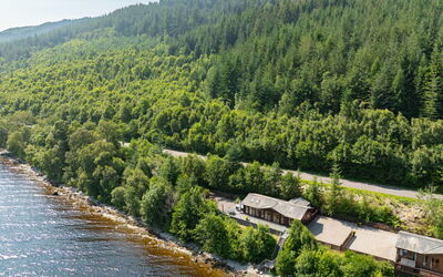 Cìela Lodge on Loch Ness