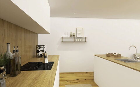 Weidach 10 Top 6: Piso, Madera, Cocina, Diseño De Interiores, Mostrador, Suelo, Mueble, Suelos De Madera, Techo, Gabinetes