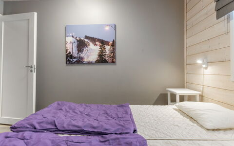 Golfarinkunnas 6B: Diseño De Interiores, Habitación, Cama, Madera, Suelo, Piso, Techo, Mueble, Habitación, Lecho