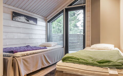 Golfarinkunnas 6B: Diseño De Interiores, Madera, Habitación, Techo, Suelo, Cama, Piso, Mueble, Habitación, Casa