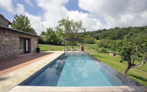 Casa Pernice: Piscina, Material Compuesto, Fuente De Agua, Losa, Paisajismo, Loseta, Patio Interior, Pasarela