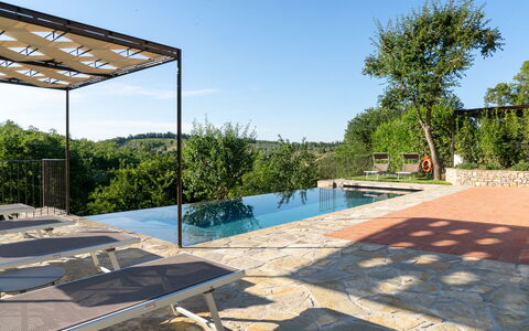 Casa Pernice: Piscina, Material Compuesto, Mueble Para Exteriores, Silla, Sombra, Sunlounger, Paisajismo, Losa, Eco Hotel, Patio Interior