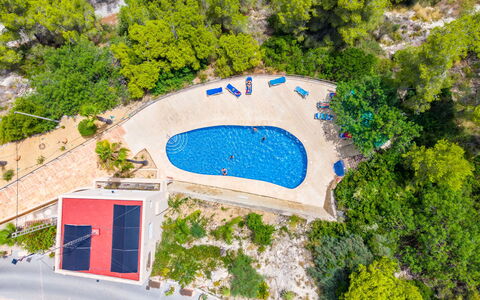 Sol Moraira: Piscina, Fotografía Aérea, Ciudad De Vacaciones