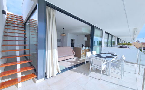 Kristal: Departamento, Condominio, Balcón
