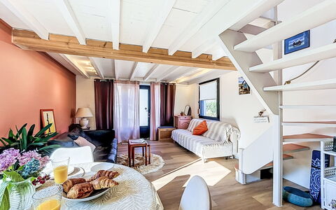 Maison du Port: Departamento, Condominio, Balcón