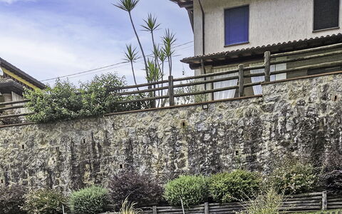 Casa Lulù: Pared, Pared De Piedra, Jardín, Paisajismo, Cerca, Losa, Pasarela, Inicio De Esgrima, Guijarro