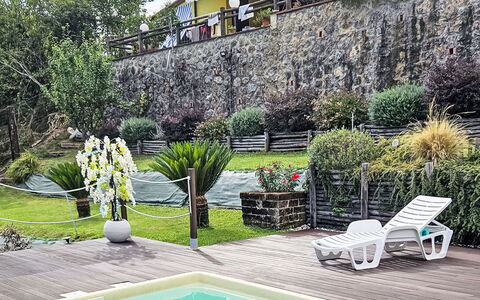 Casa Lulù: Piscina, Jardín, Mueble Para Exteriores, Recurso, Paisajismo, Patio Interior, Maceta, Losa, Sombra