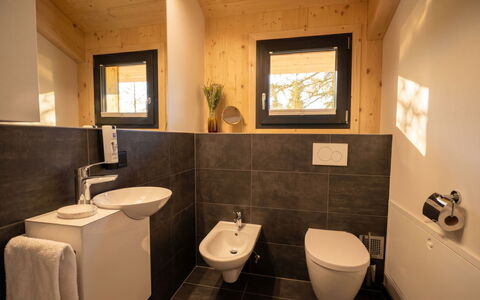 02 Nth056 18G Sup Chalet mit Sauna und Hot Tub 2 e: Pared, Piso, Madera, Arreglo De Tubería, Baño, Suelo, Diseño De Interiores, Lavabo, Baño, Asiento Del Baño