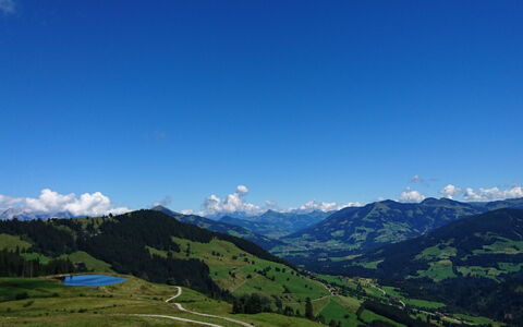 Auffach 602: Cielo, Azul, Nube, Accidentes Geográficos Montañosas, Montaña, Naturaleza, Verde, Colina, Paisaje Natural, Pradera