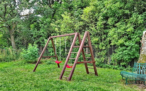 Klaffer am Hochficht 1: Hierba, Madera, Equipo De Juego Exterior, Jardín, Césped, Columpio, Patio De Recreo, Escalera, Tobogán, Patio Interior