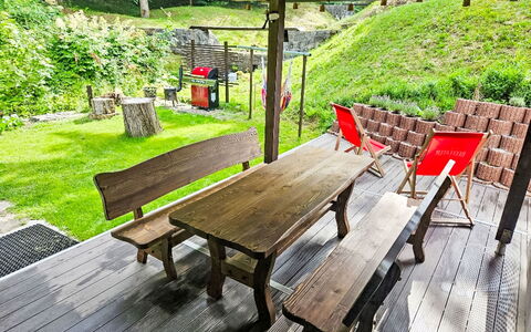 Sára: Mueble, Madera, Mueble Para Exteriores, Mesa, Mesa Al Aire Libre, Jardín, Banco, Madera Dura, Manchas De Madera, Banco Al Aire Libre