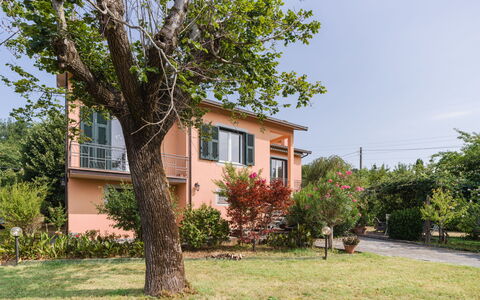 Gli Oleandri di Grazia: Barrio Residencial, Casa, Arbusto, Casa, Cabaña, Jardín, Inmuebles, Suburbio, Yarda, Césped
