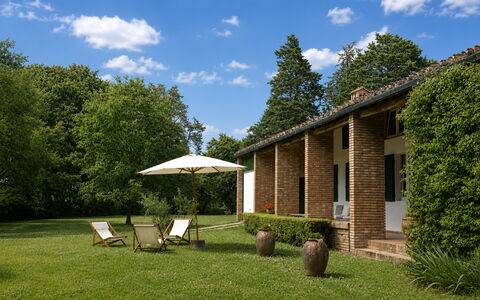 Casa Mancini, Holiday Villa, San Galgano: Hierba, Arbusto, Casa, Casa, Jardín, Césped, Cabaña, El Terreno Del Lote, Inmuebles, Casa De Campo