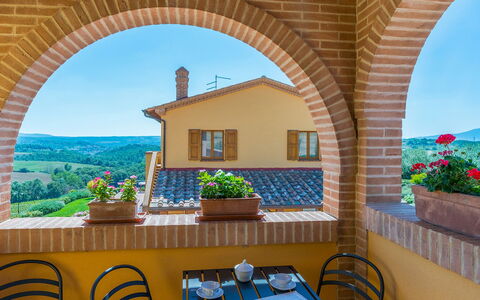 Poderina dei Poggi 12: Casa, Silla, Villa, Planta De Casa, Hacienda, Hotel, Balcón, Mueble Para Exteriores