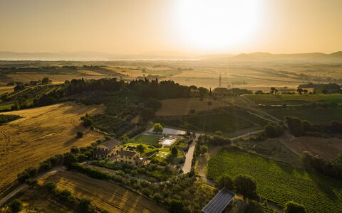 Poderina dei Poggi 12: Paisaje, Llanura, Campo, El Terreno Del Lote, Área Rural, Plantación, Agricultura, Luz De Sol, Granja, Vista Panorámica