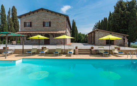 Podere Calcheto 14: Inmuebles, Villa, Hacienda, Alerce, Hotel, Casa De Campo, Piscina