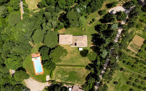 Torre di Paciano 10+2: Árbol, Entorno Natural, Naturaleza, Paisaje, Barrio Residencial, Casa, Casa, Inmuebles, Llanura, El Terreno Del Lote