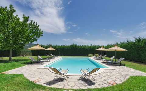 Villa Augusto 10: Piscina, Mueble Para Exteriores, Jardín, Recurso, Paisajismo, Sombra, Césped, Sunlounger, Silla, Eco Hotel