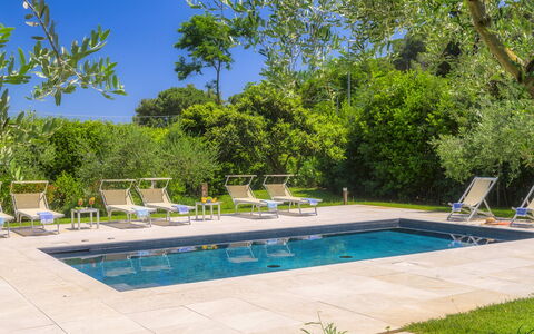 Villa Giomoa 8: Piscina, Mueble Para Exteriores, Mueble, Recurso, Jardín, Sombra, Sunlounger, Silla, Paisajismo, Eco Hotel