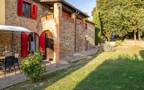 Frantusa 6+2: Pared, Ladrillo, Enladrillado, Arco, Pared De Piedra, Hacienda, Jardín, Guijarro, Losa, Arcade