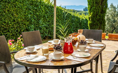 Frantusa 6+2: Mueble, Mesa, Vajilla, Mueble Para Exteriores, Silla, Mesa Al Aire Libre, Cocina Y Comedor Mesa, Comida, Utensilios Para Servir, Drinkware