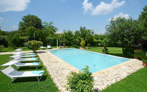 La Capanna di Franca 6+2: Piscina, Mueble Para Exteriores, Recurso, Jardín, Sombra, Eco Hotel, Sunlounger, Paisajismo, Patio Interior, Ocio