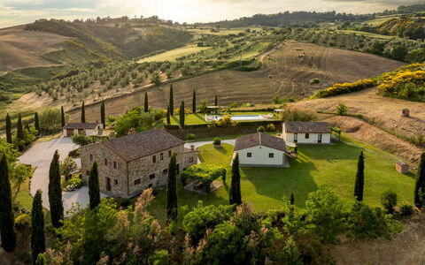 Podere Collelungo 14: Inmuebles, Plantación, Paisajismo, Jardín, Villa, Mansión, Casa De Campo, Granja, Agricultura