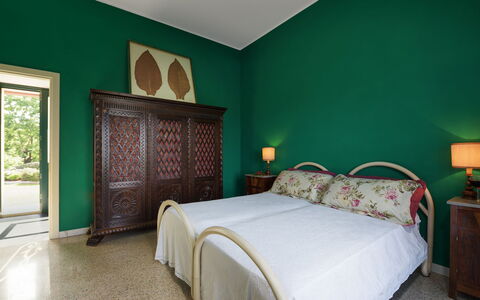 Villa Vittoria D'Anghiari 7+3: Diseño De Interiores, Piso, Madera, Suelo, Mueble, Techo, Habitación, Habitación, Encendiendo, Cama