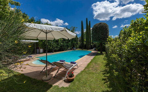 Villa Joy 6: Azul, Piscina, Sombra, Eco Hotel, Jardín, Paisajismo, Inmuebles, Hacienda, Villa