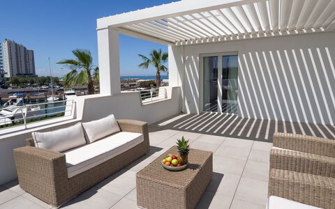 Portoverde Beach Villa 12: Departamento, Mueble, Arquitectura, Barrio Residencial, Casa, Balcón, Suelo, Diseño De Interiores, Mueble Para Exteriores, Condominio