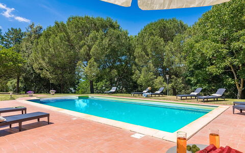 Poggio Medei 10: Azul, Piscina, Jardín, Recurso, Sombra, Inmuebles, Hacienda, Paisajismo, Eco Hotel, Villa