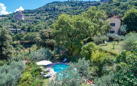 Casa del Sole 4: Vegetación, Asentamientos Humanos, Piscina, Área Rural, Hill Station, Eco Hotel, Recurso, Cordillera, Inmuebles, Pueblo De Montaña
