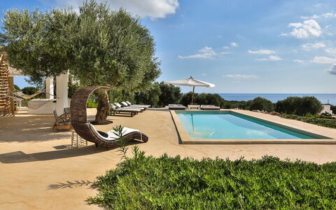 Villa Pajare Francesi 8+2: Recurso, Sombra, Piscina, Inmuebles, Villa, Diseño, Mueble Para Exteriores, Paisajismo, Silla, Eco Hotel
